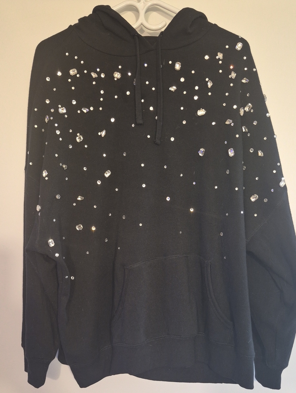 Torrid Hoodie with Scattered Crystal Embellishments Size 1